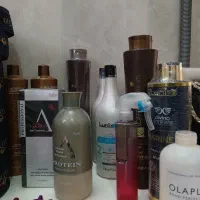 وسایل کراتین و پروتئین مو در حد