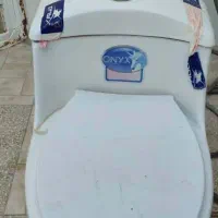 توالت فرنگی نو تمیز اصلا استفاده نشده