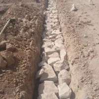 بنا سنگ چینی حفاری پی|خدمات پیشه و مهارت|شوش, |دیوار