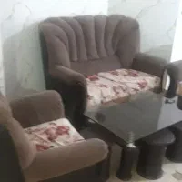 مبل راحتی مناسب خانه باغ و مغازه و میز جلو مبلی|مبلمان خانگی و میز عسلی|کرمانشاه, |دیوار