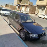 سمند82 مشکی تو کرم فول وسط شاسی پلمپ