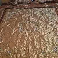 روتختی ساتن روبان دوزی با دوتا روبالشت|سرویس روتختی|تهران, تهرانپارس غربی|دیوار