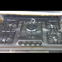 اجاق گاز صفحه رومیزیدوئلG4001هود استیل صفحه سینک