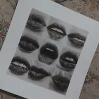 نقاشی سیاه قلم