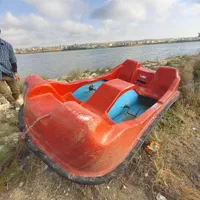 قایق پدالی قو در اردبیل
