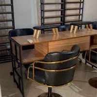 فروش میزناخن کاملا نو ام دی اف و تخت مژه