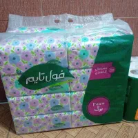 دستمال کاغذی 8 عددی فول تایم