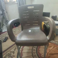 صندلی فایبر گلاس پایه فلزی