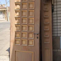 چهار لنگه درب تمام چوب و یک دوشنبه ای