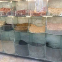 قفسه و دکور آجیل|فروشگاه و مغازه|مشهد, نیزه|دیوار