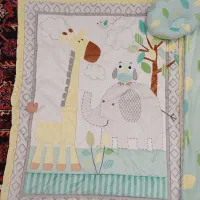 سرویس روتختی کودک ۴ تکه رزبرن رویه مخمل