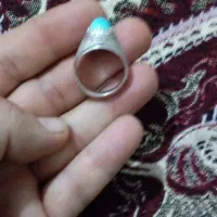 انگشتر نقره فیروزه نیشابور|جواهرات|قم, محمد آباد|دیوار