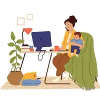 کار در منزل با گوشی