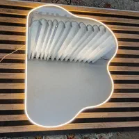 حراج استسنائی آینه های دفرمه و چراغ دار|آینه|قم, زاد|دیوار