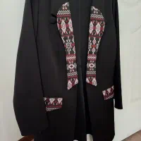 کت مشکی سایز ۴۰|لباس|زنجان, |دیوار