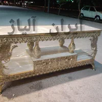 میز تلویزیون طرح برنجی کار مشهد تهران اصفهان|میز تلویزیون|مشهد, طلاب|دیوار