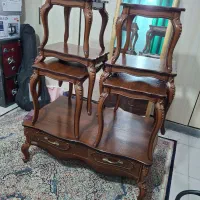 جلو مبلی به همراه ست کامل عسلی(۶ تکه)|مبلمان خانگی و میز عسلی|اهواز, کوی باهنر|دیوار