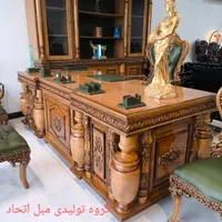 مبلمان اداری میزمدیریت کلاسیک صندلی مدیریت کتابخان|دفتر کار|تهران, حسن‌آباد|دیوار