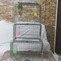 قفس کوچک وبزرگ پرنده جوجه پران|لوازم جانبی حیوانات|تهران, دهقان|دیوار