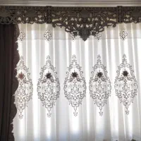 پرده|پرده، رانر، رومیزی|تاکستان, |دیوار