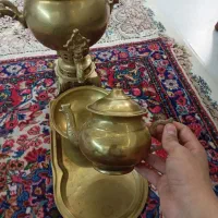 قوری سماور قدیمی|کلکسیون اشیاء عتیقه|کنگاور, |دیوار