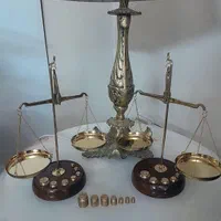 ترازو زرگری برنجی برنزی قدیمی عتیقه کلکسیونی|کلکسیون اشیاء عتیقه|تهران, کیانشهر|دیوار