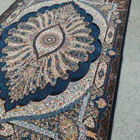 2تخته فرش 9متری ماهان سورمه ای  700شانه|فرش|قم, نیروگاه|دیوار