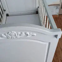 تخت بچه از یک سال تا۵سال نرده هم داره|تخت و صندلی بچه|آبیک, |دیوار