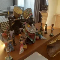 مجسمه سرخ پوستی پلی استر