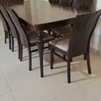 میز ناهارخوری ۸ نفره  شرکتی در حد جهیزیه