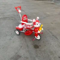 فروش ۳چرخ رابیت،قرمز سفید درحدنو|دوچرخه، اسکیت، اسکوتر|شیراز, معالی‌آباد|دیوار