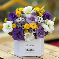 باکس گل سفید