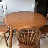 میز غذا خوری چوب راش نو نو