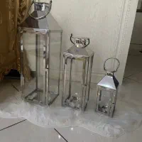فانوس 3تایی دکوری استیل