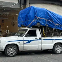 مزدا مبلی چادر دار برگشتی به تهران