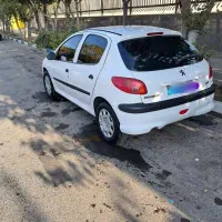 پژو ۲۰۶ تیپ ۲  ( بدون رنگ  پلمپ)|خودرو سواری و وانت|رباطکریم, رباطکریم|دیوار