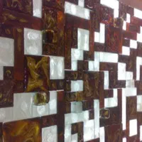 قرنیز شیشه ای دکور بین کابینتی دور ستون تزئینات|حراج|قم, باجک دو|دیوار
