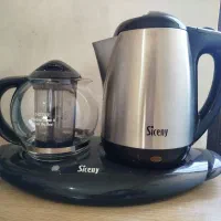 چای ساز و تابلو چراغ دار