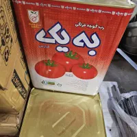 حلب رب گوجه ۱۶ کیلویی به یک تاریخ انقضا یک ماهه