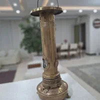 الاعدین یا چراغ نفتی تمام برنج کلکسیونی عتیقه