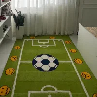 فرش اتاق کودک و ست لوسترساعت