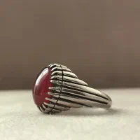 انگشتر نقره مردانه