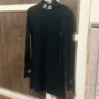 لباس یقه بلند آستین فینگردار