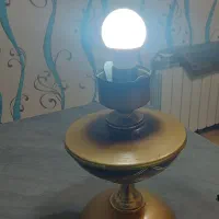 آباژور طلایی|چراغ خواب و آباژور|زنجان, |دیوار