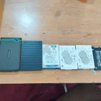 ۶ عدد هارد(لپتاپی-ssd-اکسترنال)|قطعات و لوازم جانبی رایانه|اراک, |دیوار