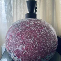 لوستر حبابی صورتی|لوستر و چراغ آویز|تهران, امین حضور|دیوار