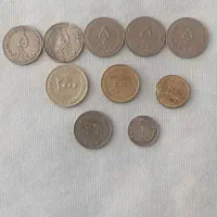 فروش ده عدد سکه قدیمی