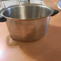 ظروف سیلور انگلیس قابلمه استیل قدیمی انتیک|ظروف سرو و پذیرایی|تهران, استاد معین|دیوار