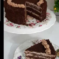 کیک شکلاتی|خوردنی و آشامیدنی|شیراز, باغ تخت|دیوار