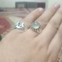 دو عدد انگشتر نقره